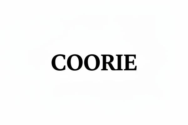 Coorie Plain Text Large